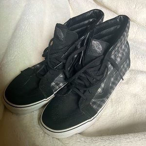 Vans high tops.